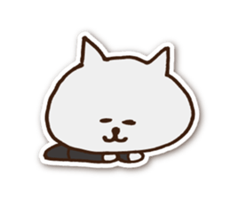 kitten Suit -Deco&Malm- sticker #8018393