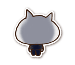 kitten Suit -Deco&Malm- sticker #8018400