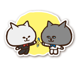 kitten Suit -Deco&Malm- sticker #8018401