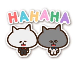 kitten Suit -Deco&Malm- sticker #8018403