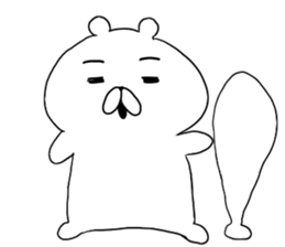 Ocharake bear sticker #8018703