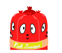 "Fish Sausage" Boy Part3 sticker #8018870