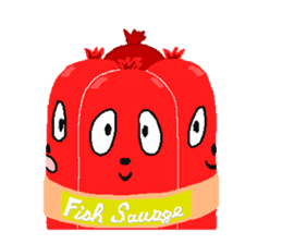 "Fish Sausage" Boy Part3 sticker #8018870