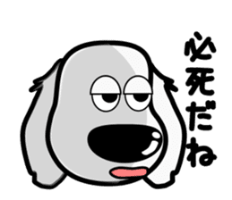 The dachs which has a big nose(Part2) sticker #8019528