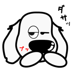 The dachs which has a big nose(Part2) sticker #8019546