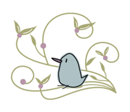 Birds in the forest 2 English ver. sticker #8019786