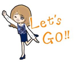 Office lady everyday sticker #8019848