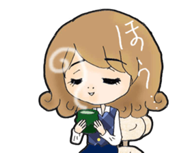 Office lady everyday sticker #8019859