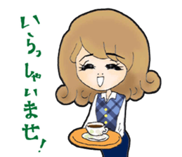 Office lady everyday sticker #8019860