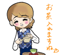 Office lady everyday sticker #8019864