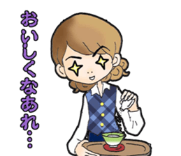 Office lady everyday sticker #8019865