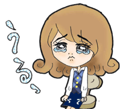 Office lady everyday sticker #8019871