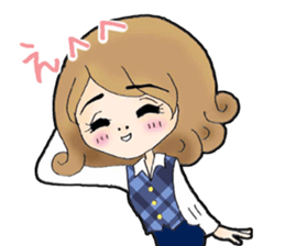 Office lady everyday sticker #8019873