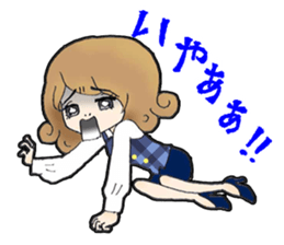 Office lady everyday sticker #8019875