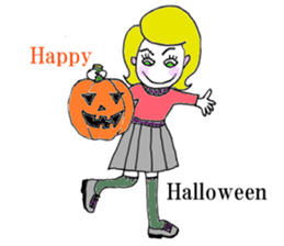 The all woman dose her best ! sticker #8020006