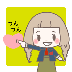 Yurufuwa girly stickers 4