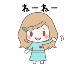 Yurufuwa girly stickers 4 sticker #8020405