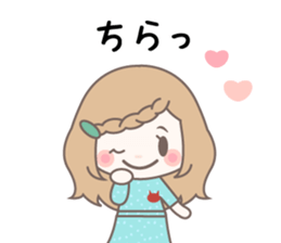 Yurufuwa girly stickers 4 sticker #8020407