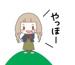 Yurufuwa girly stickers 4 sticker #8020409