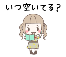 Yurufuwa girly stickers 4 sticker #8020434