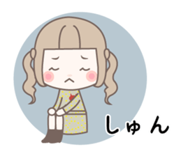 Yurufuwa girly stickers 4 sticker #8020435