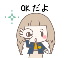 Yurufuwa girly stickers 4 sticker #8020441