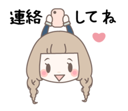 Yurufuwa girly stickers 4 sticker #8020442