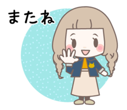 Yurufuwa girly stickers 4 sticker #8020443