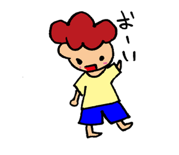 Daily conversation of cute girl sticker sticker #8021125