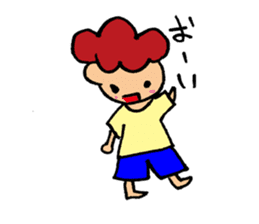 Daily conversation of cute girl sticker sticker #8021125