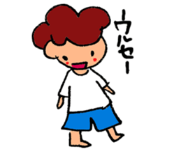 Daily conversation of cute girl sticker sticker #8021128