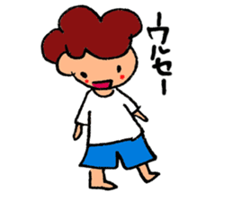 Daily conversation of cute girl sticker sticker #8021128