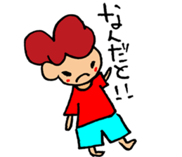 Daily conversation of cute girl sticker sticker #8021131