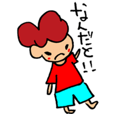 Daily conversation of cute girl sticker sticker #8021131
