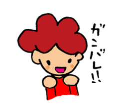 Daily conversation of cute girl sticker sticker #8021139