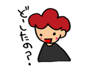 Daily conversation of cute girl sticker sticker #8021141