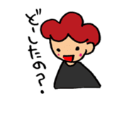 Daily conversation of cute girl sticker sticker #8021141