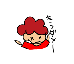 Daily conversation of cute girl sticker sticker #8021142