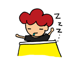 Daily conversation of cute girl sticker sticker #8021146