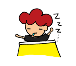 Daily conversation of cute girl sticker sticker #8021146