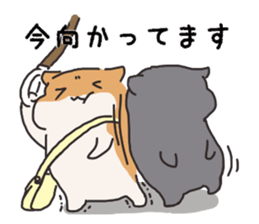 Life of hamster sticker #8021408