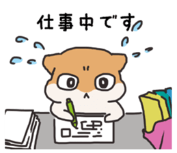Life of hamster sticker #8021410