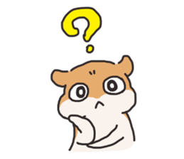 Life of hamster sticker #8021434
