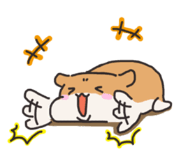 Life of hamster sticker #8021437