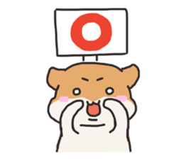 Life of hamster sticker #8021441