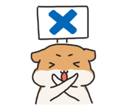 Life of hamster sticker #8021442