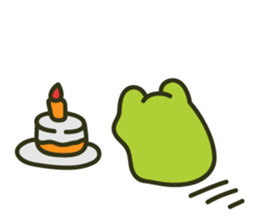 Keko the frog "frog in christmas" sticker #8021503