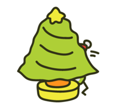 Keko the frog "frog in christmas" sticker #8021509