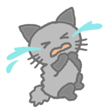 kuromofu cat sticker #8021606