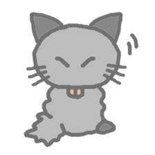 kuromofu cat sticker #8021627